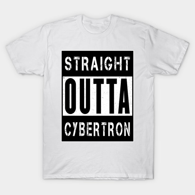 Straight Outta Cybertron T-Shirt by CRD Branding